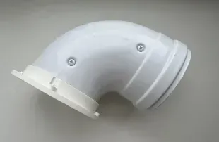 колено коаксиального дымохода турбированого котла 90&deg; 60/100мм