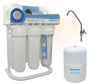 Система обратного осмоса OASIS DP-F PUMP на каркасе с насосом и минерализатором RE6075350 фото