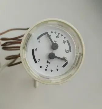 термоманометр 0-4 бари й 0-120 &deg;C для котлів Buderus U014/U012